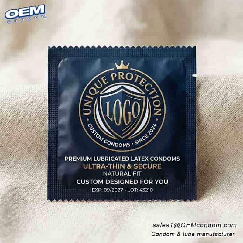 design your own condom wrapper