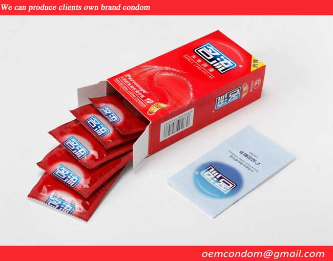 branded condom