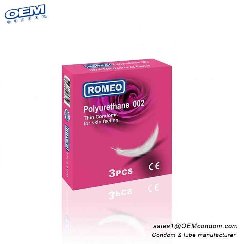 Romeo brand condoms polyurethane condoms
