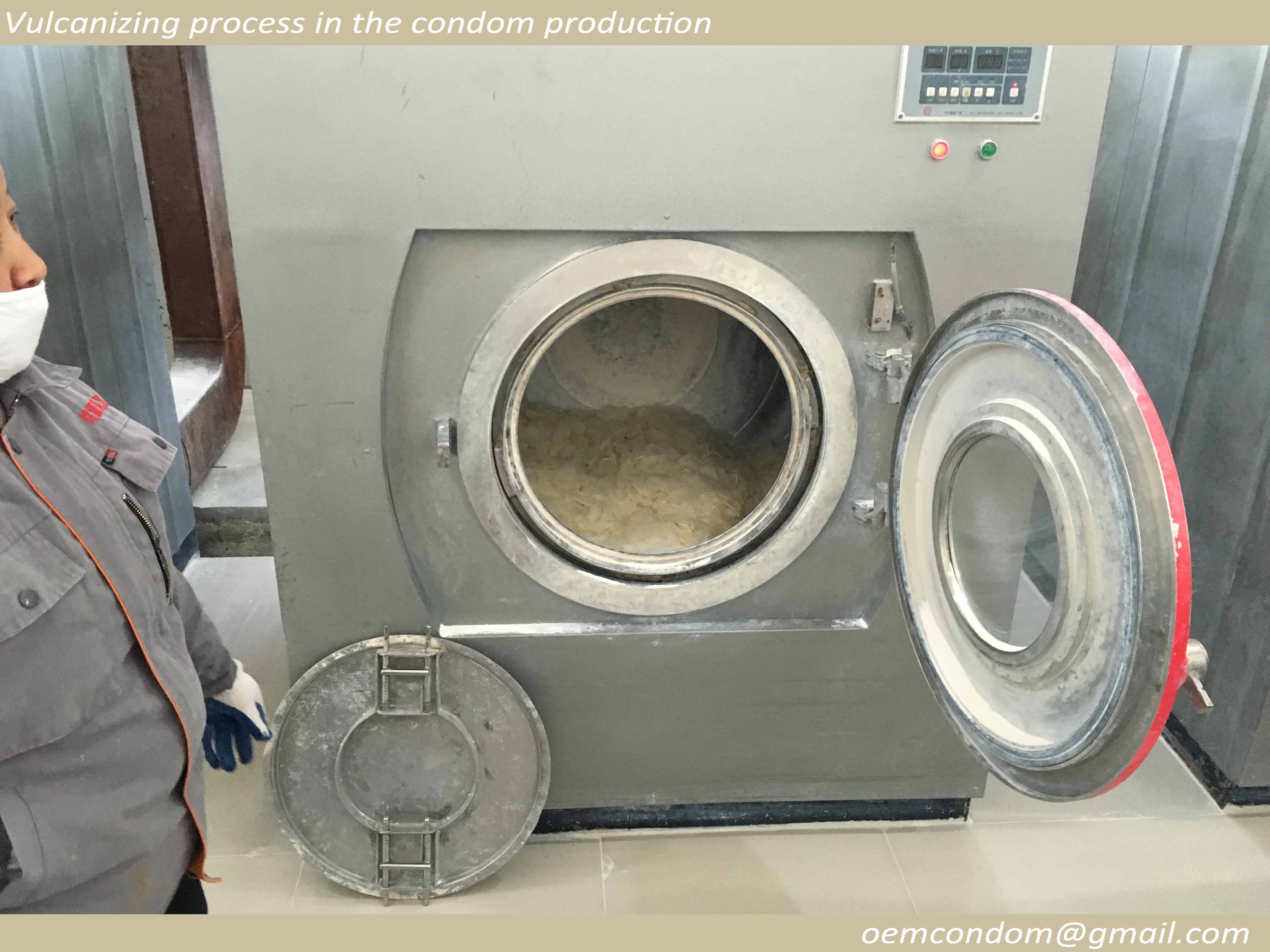 condom produce Vulcanizing Process