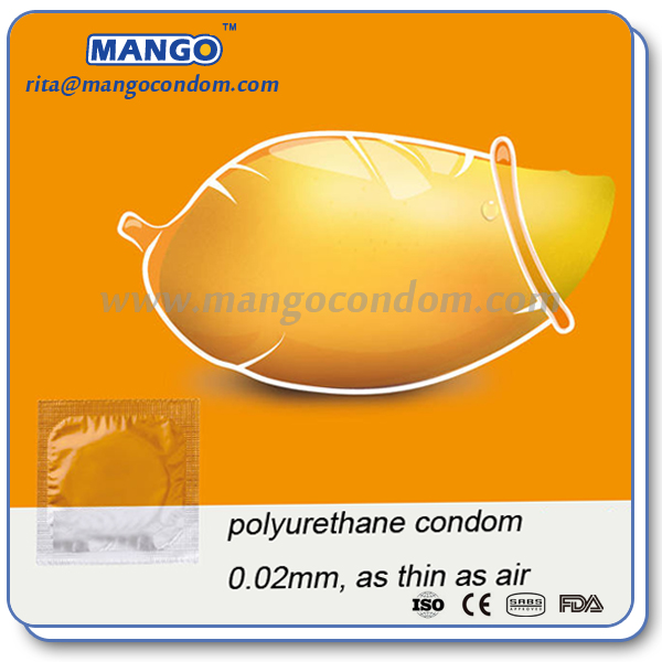 polyurethane condom ultra thin 0.02mm