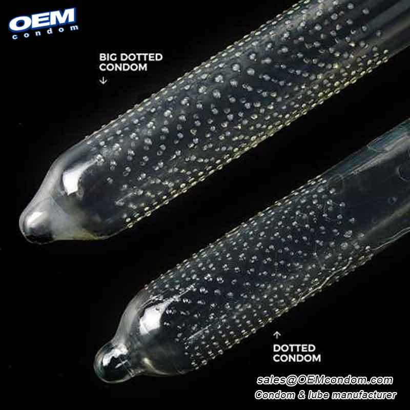 Dotted condoms increase the pleasure experience by the female partner