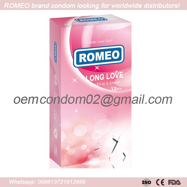 ROMEO Long Love Condom for premature ejaculation and lasting longer