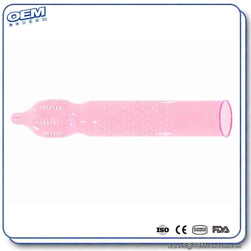 What is a contoured condom?