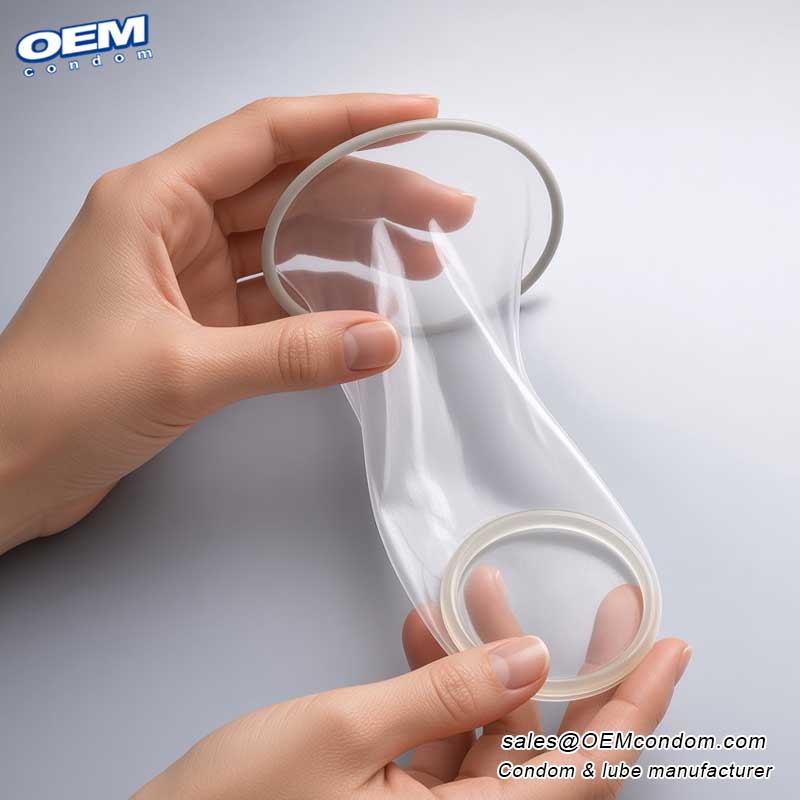 Girl condom from Female Health Company