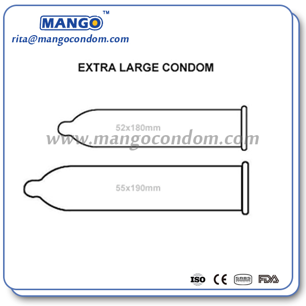 Large condoms/XL condoms