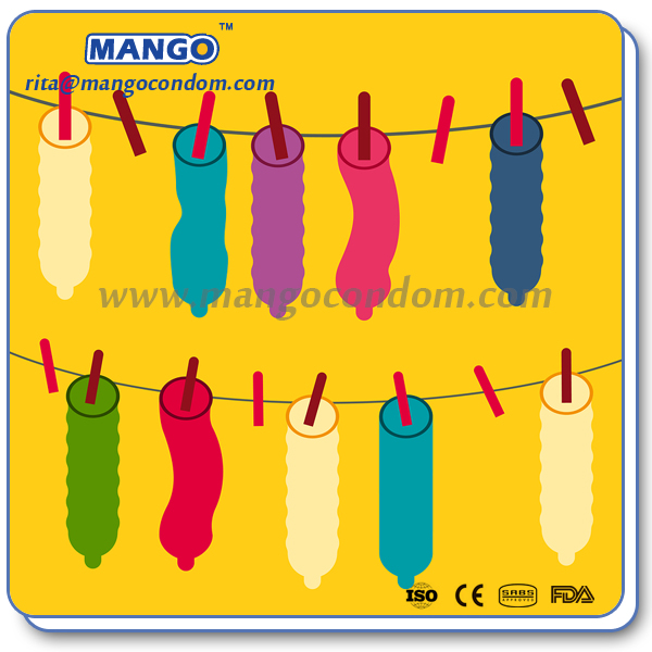Types of condoms we produce