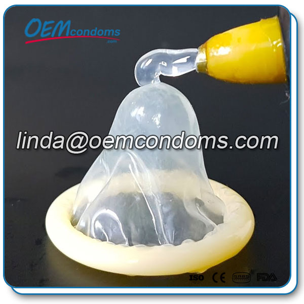 Condoms are added with types of lubrication