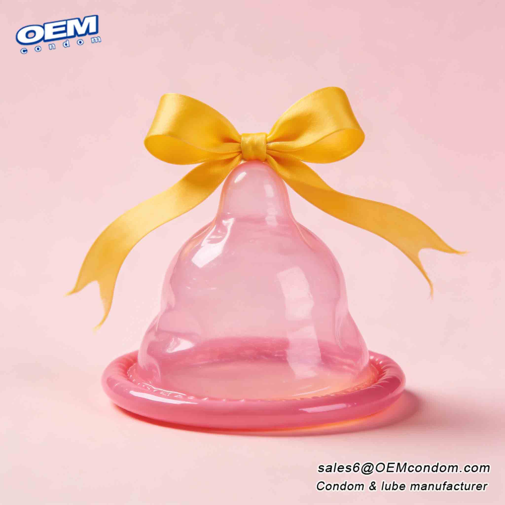 Custom condoms with your own logo and design as free gifts