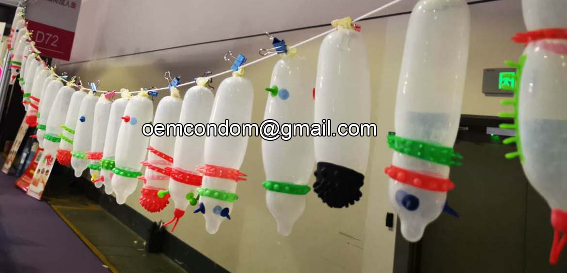 spike condom got most attention at Shanghai Adult Care Exhibition