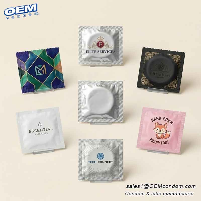 Create Unique Condom Packaging with Your Logo