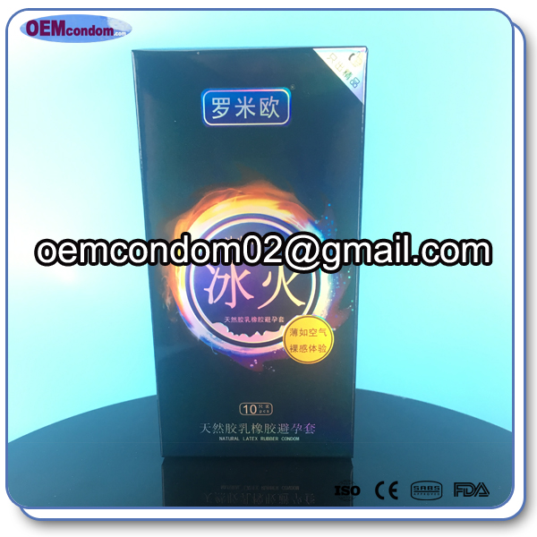 fire and ice condom,cooling and warming condom,special condom