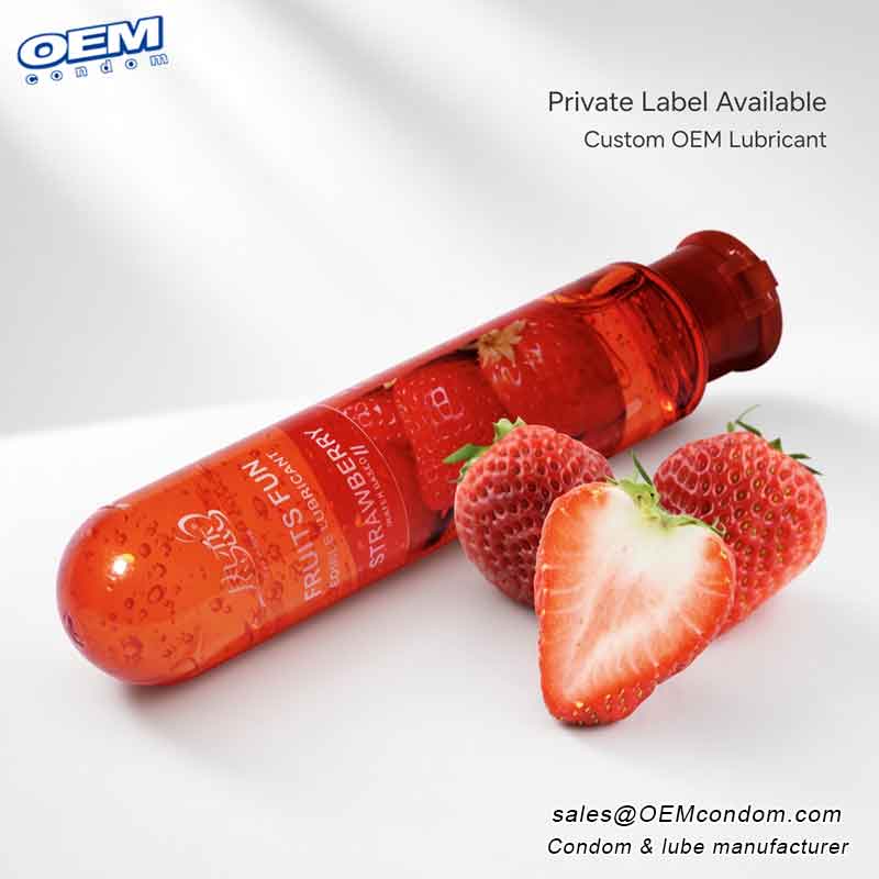 Strawberry lubricant water based formula recipe
