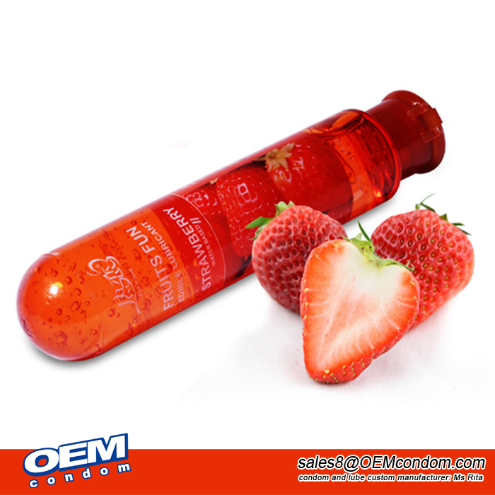strawberry lubricant,water based lubricant,flavor lubricant