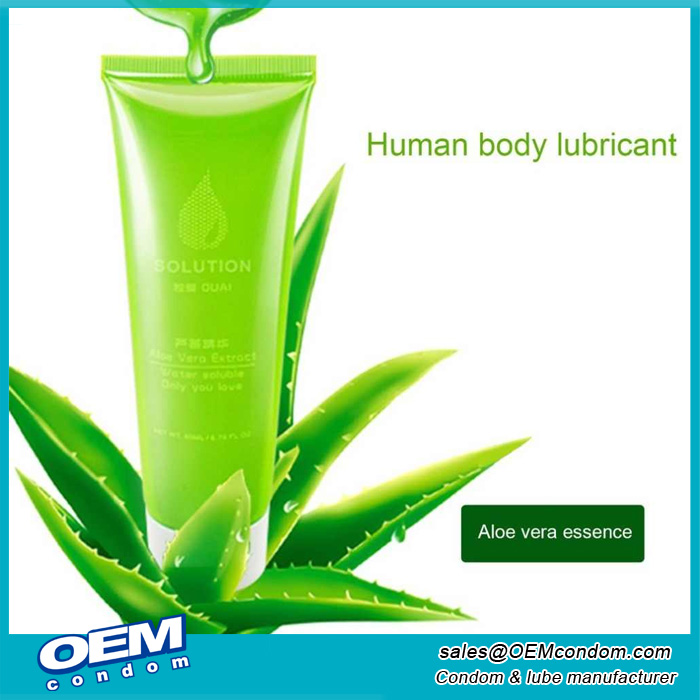 aloe vera personal lubricant private label factory