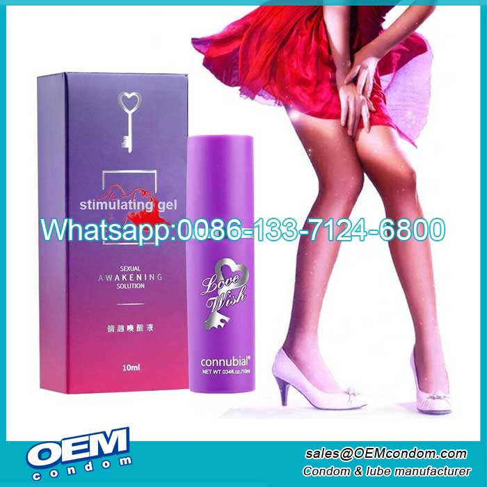 Infused Lube and stimulating gel private label supplier