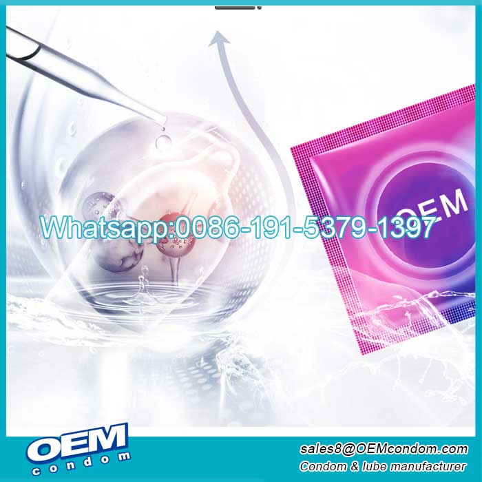 OEM condom manufacture with extra lubricant