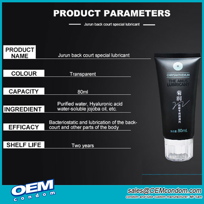 Custom personal lubricant for anal manufacturer