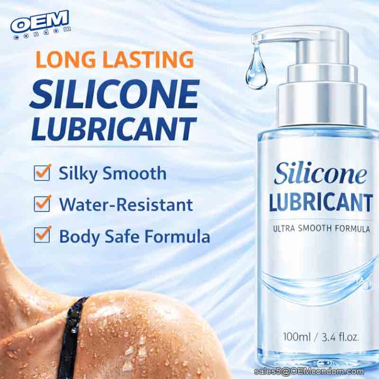 personal lubricant silicone based custom label manufacturer