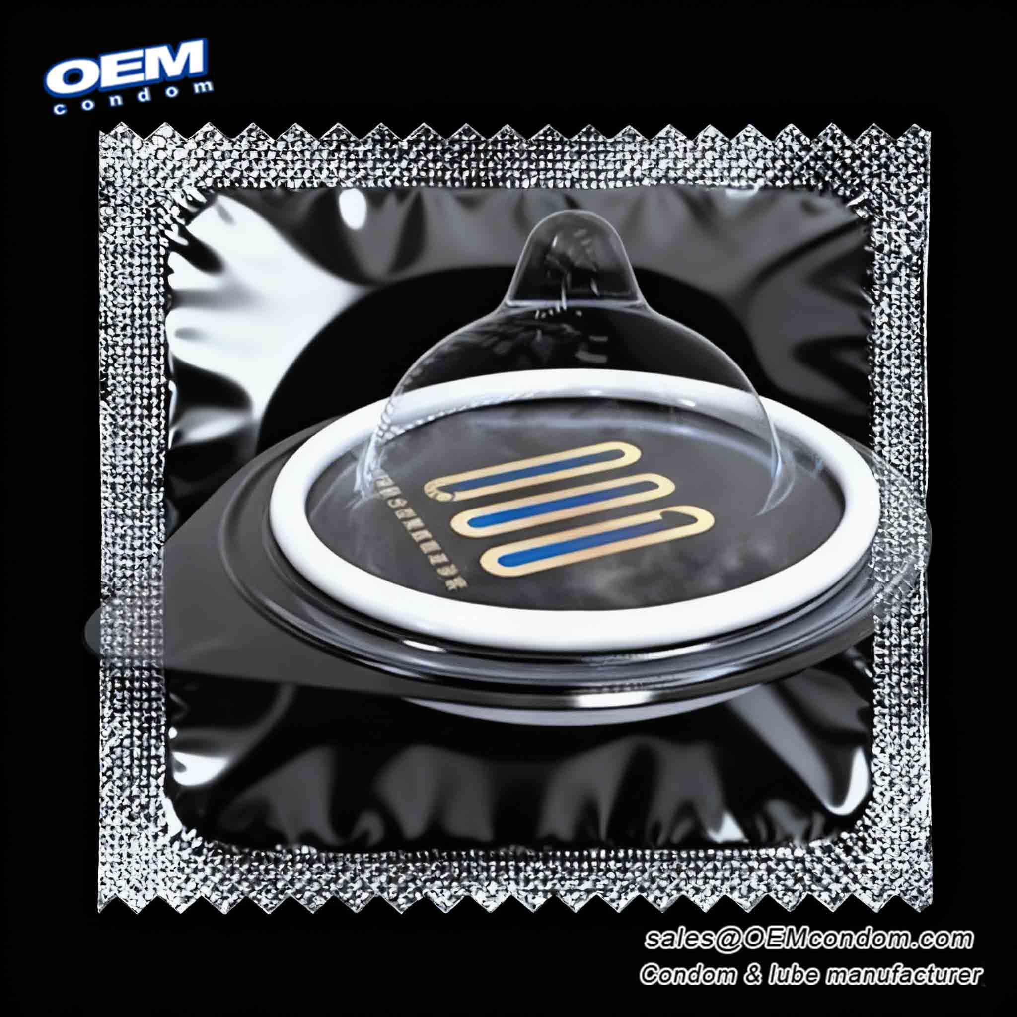 Customized ultra thin lubricated condoms