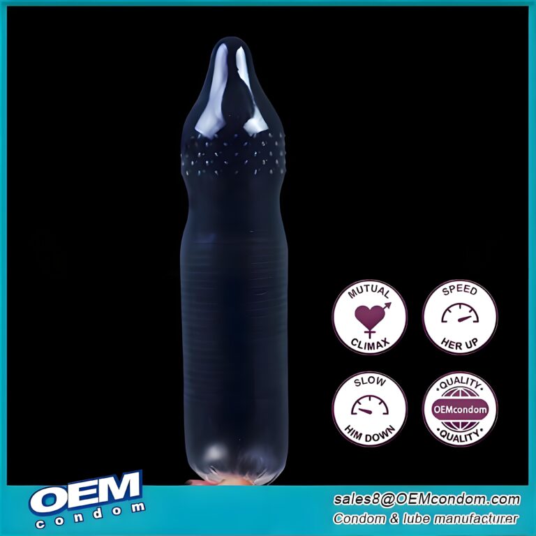 Mutual-climax-delay-textured-condom