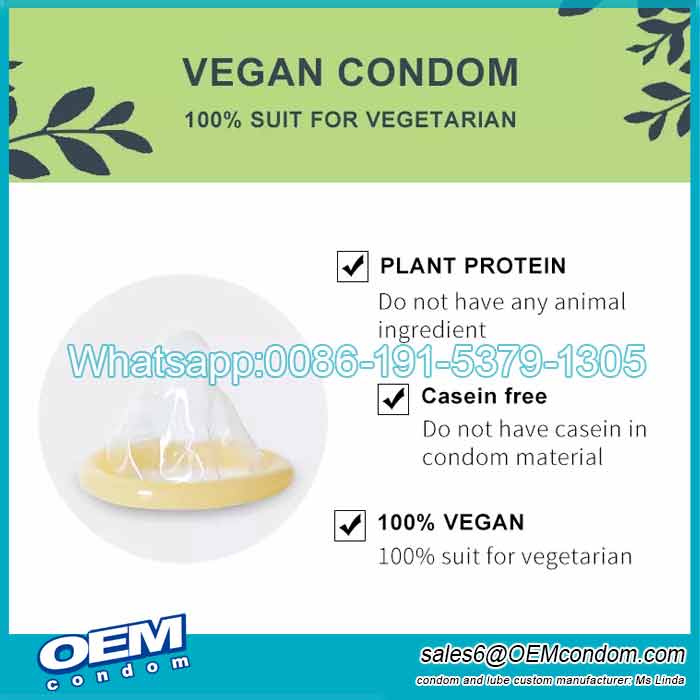 natural latex condom, vegan condom manufacturer, OEM Brand Vegan Condoms