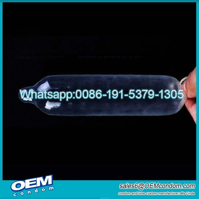 Non Latex condom manufacturer, OEM brand PU condom, 001 super thin condom supplier