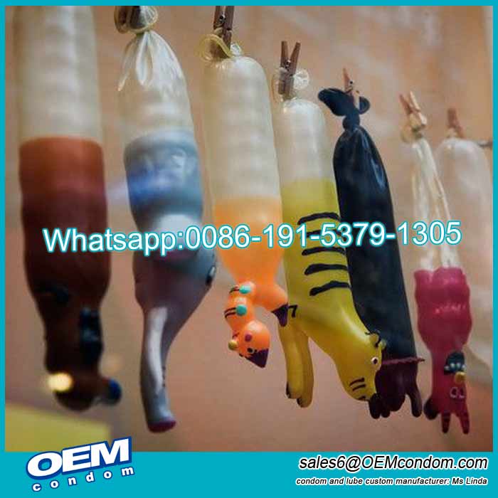 OEM Spike Alien Special Lubricated male condom manufacturer