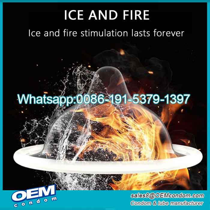 warming&cooling climax condom,fire&ice climax condom,warming condoms,condom sensation
