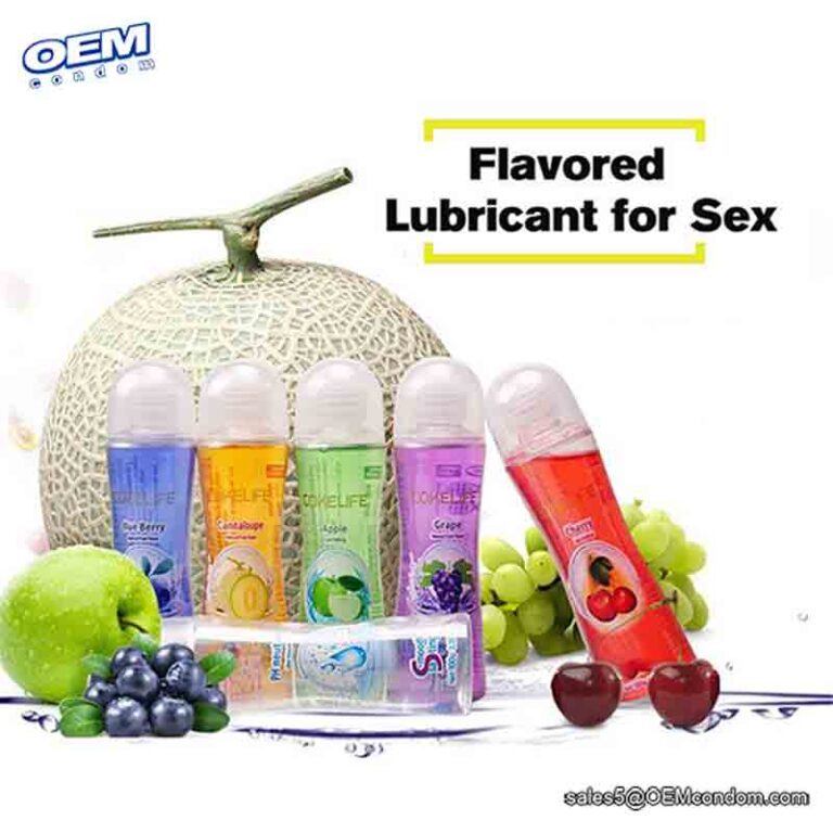 wholesale good tasting flavored lube smelling fresh