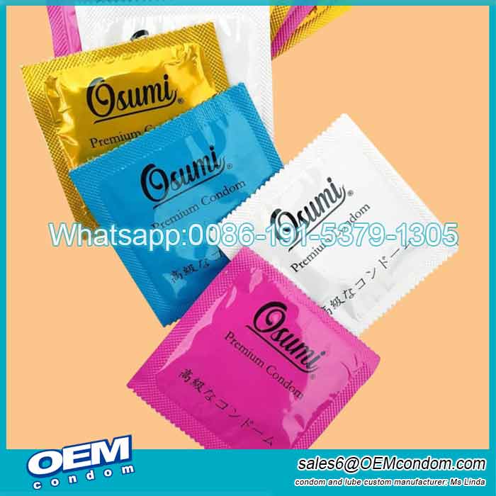 Custom Latex Male Condom with CE and ISO Certificates